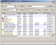 Service Manager screenshot